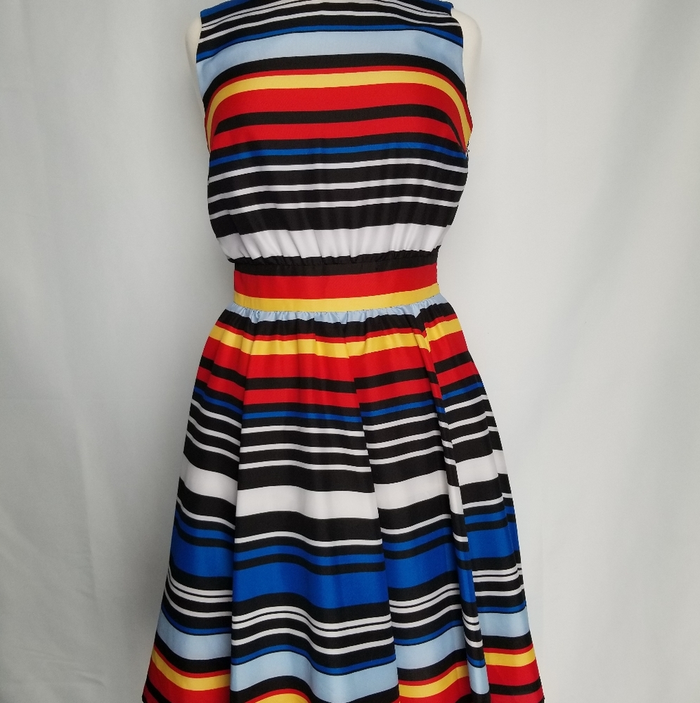 Vince Camuto Fit & Flare Dress Sz 4